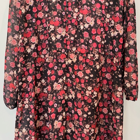 H&M Sheer Floral Maxi Dress - Picture 6 of 13